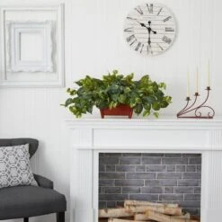 16" Pothos In Rectangle Decorative Planter -Michaels D262673S 15