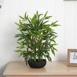 20" Potted Bamboo Tree -Michaels D262711S 12