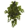 Grape Leaf Hanging Plant, 2ct. 2 Grape Leaf Hanging Plant, 2ct. -Michaels D262759S 1