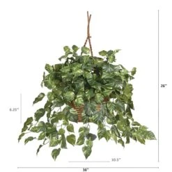 2ft. Pothos In Hanging Basket -Michaels D262772S 16