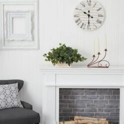 14" Ivy In White Planter -Michaels D262783S 14