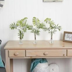 19" Mini Palm In Vase, 3ct. 12 19" Mini Palm In Vase, 3ct. -Michaels D262789S 14