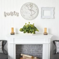 14" Pothos With White Wash Planter 11 14" Pothos With White Wash Planter -Michaels D262867S 14