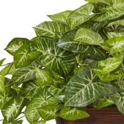 18.5" Arrowhead In Wood Planter -Michaels D262874S 12