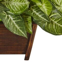 18.5" Arrowhead In Wood Planter -Michaels D262874S 13
