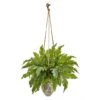 2.5ft. Fern Plant In Hanging Decorative Vase -Michaels D262948S 1