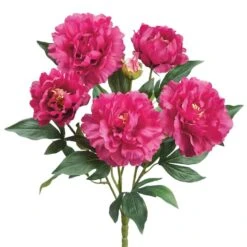 Dark Pink Peony Bush -Michaels D264069S 1 1