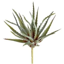 Soft Touch Green Spiky Wide Aloe Pick