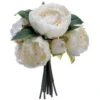 White Peony Bouquet -Michaels D265764S 1