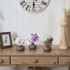 7" Assorted Moth Orchid Arrangement, 3ct. -Michaels D292568S 14