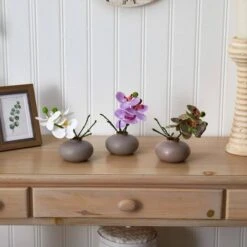 7" Assorted Moth Orchid Arrangement, 3ct. -Michaels D292568S 16