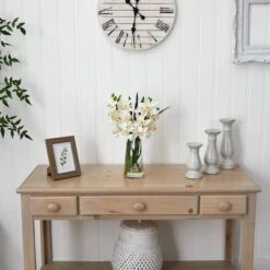 19" Cream Boat Orchid In Vase -Michaels D292589S 13