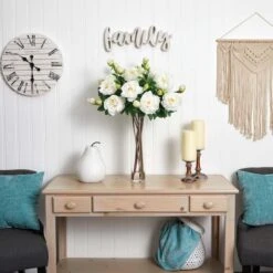 3ft. Peony Arrangement In Cylinder Vase -Michaels D292683S 12