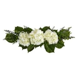 9" Hydrangea & Eucalyptus Floral Arrangement -Michaels D292754S 3
