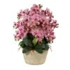 3ft. Moth Orchid Arrangement In White Vase -Michaels D292758S 1