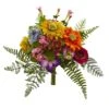 13" Mixed Flowers Bush, 2ct.