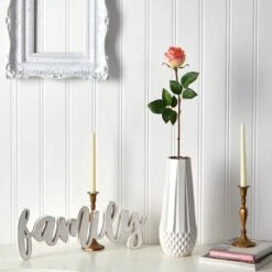 Peach & Cream Rose Bud Stem, 6ct. -Michaels D293234S 3