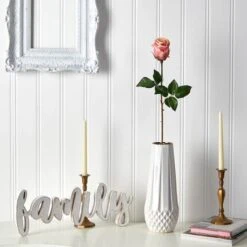 Peach & Pink Rose Bud Stem, 6ct. 9 Peach & Pink Rose Bud Stem, 6ct. -Michaels D293235S 3