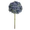 Blue Hydrangea Artificial Flower Stem, 3ct.