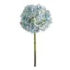 Light Blue Hydrangea Artificial Flower Stem, 3ct. -Michaels D293251S 1