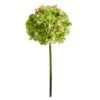 Green Hydrangea Artificial Flower Stem, 3ct.
