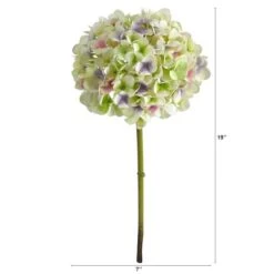 Multicolor Hydrangea Artificial Flower Stem, 3ct. -Michaels D293265S 2