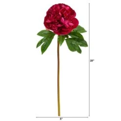 Pink Peony Artificial Flower Stem, 3ct. -Michaels D293267S 2