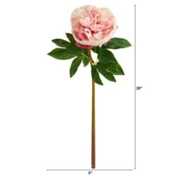 Light Pink Peony Artificial Flower Stem, 3ct. -Michaels D293269S 2