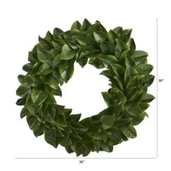 30" Magnolia Leaf Wreath -Michaels D293333S 2