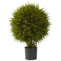 2.5ft. Potted Cedar Ball Topiary
