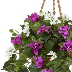 2.5ft. Mixed Bougainvillea In Hanging Basket -Michaels D293431S 12