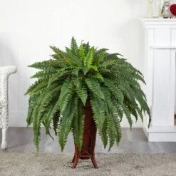 3ft. Boston Fern Plant In Stand -Michaels D293838S 14
