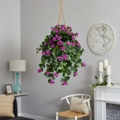 2.5ft. Bougainvillea In Woven Planter -Michaels D293843S 14