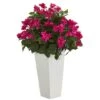 2.5ft. Bougainvillea In White Tower Planter -Michaels D293845S 11