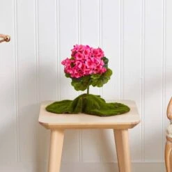 Pink Geranium Bush, 4ct. 14 Pink Geranium Bush, 4ct. -Michaels D293881S 15