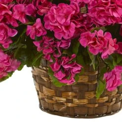 19'' Geranium Hanging Basket -Michaels D293889S 13