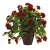 22'' Geranium With Decorative Planter -Michaels D293891S 11
