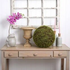 2.5ft. Mohlenbechia Ball In Black Tower Vase 24 2.5ft. Mohlenbechia Ball In Black Tower Vase -Michaels D293925S 19