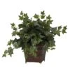 17" Puff Ivy Plant In Coiled Rope Planter -Michaels D293950S 11