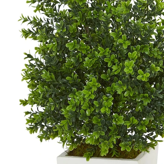 2.75ft. Sweet Grass Plant In White Tower Planter 5 2.75ft. Sweet Grass Plant In White Tower Planter - Image 3