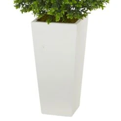 2.75ft. Sweet Grass Plant In White Tower Planter 11 2.75ft. Sweet Grass Plant In White Tower Planter -Michaels D293965S 13