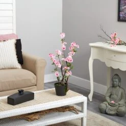 2.5ft. Potted Cherry Blossom Plant -Michaels D293996S 6