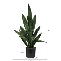2ft. Potted Snake Plant -Michaels D294004S 2