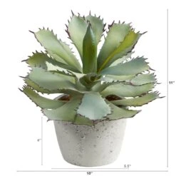 11" Potted Succulent Plant 9 11" Potted Succulent Plant -Michaels D294034S 2