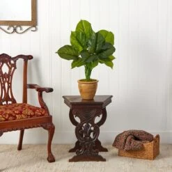 2.5ft. Large Philodendron Leaf Plant In Decorative Planter 10 2.5ft. Large Philodendron Leaf Plant In Decorative Planter -Michaels D294146S 3