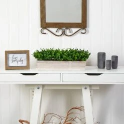 8" Eucalyptus In Decorative Planter 12 8" Eucalyptus In Decorative Planter -Michaels D294191S 4