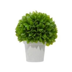10" Boxwood Topiary In Decorative Planter 12 10" Boxwood Topiary In Decorative Planter -Michaels D302792S 2