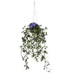 3.5ft. Purple Morning Glory Hanging Plant -Michaels D303366S 1 1