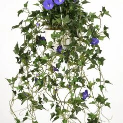 3.5ft. Purple Morning Glory Hanging Plant -Michaels D303366S 4