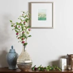 Artificial Burgundy Tea Rose Spray, 3ct. -Michaels D324492S 3